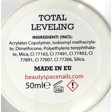TOTAL LEVELING WHITE Builder Gel costruttore autolivellante Bsn 50ml