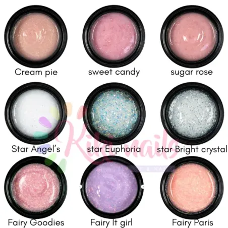 Gel costruttore Cream glam FAIRY PRESTIGE Hemafree Bsn 30ml, unghie BSN, GEL COSTRUTTORI unghie.