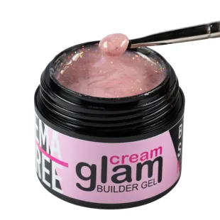 Gel costruttore Cream glam MILKSHAKE SUGAR ROSE Hemafree Bsn 30ml