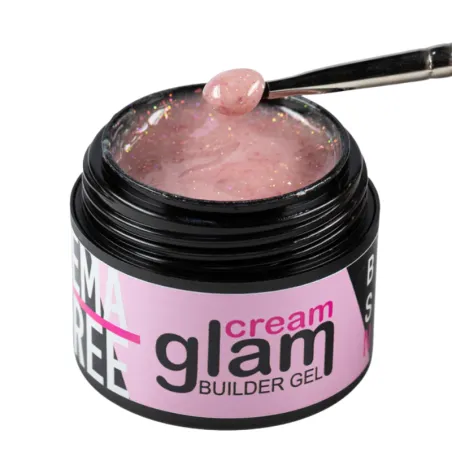 Gel costruttore Cream glam MILKSHAKE SUGAR ROSE Hemafree Bsn 30ml