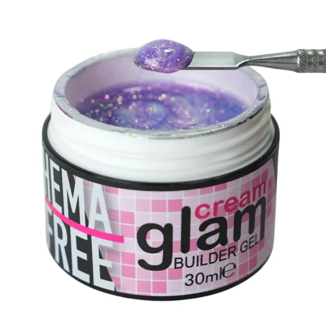 Cream glam STARRY PUNK Gel costruttore glitter denso Bsn 30ml
