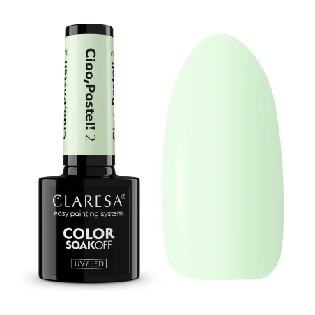 CIAO PASTEL 2 Semipermanente soakoff pastel Polish Claresa 5 gr