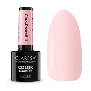 CIAO PASTEL 11 Semipermanente soakoff pastel Polish Claresa 5 gr