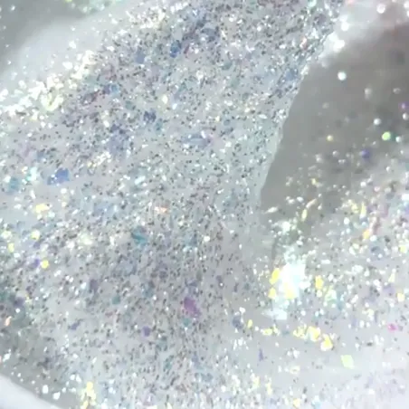 Soft & Easy MOON SUGAR 45gr Builder Gel costruttore bianco glitterClaresa