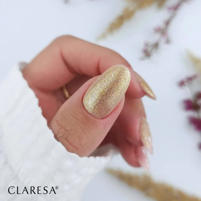 SPARKLE 6 Semipermanente soakoff glitter Polish Claresa 5 gr