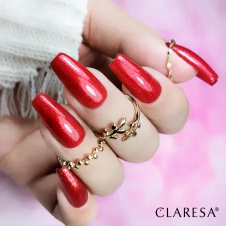SPARKLE 7 Semipermanente soakoff glitter Polish Claresa 5 gr