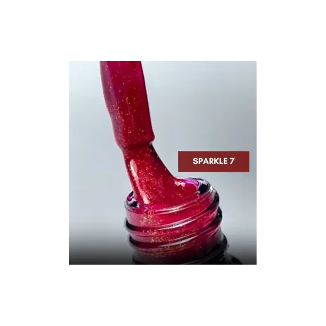 KIT SPARKLE: 8 Semipermanenti soakoff glitter Polish Claresa 5 gr