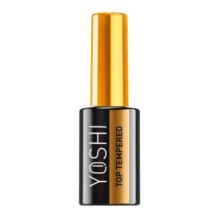 TOP TEMPERED Finish Yoshi Nails 10ml – Top Coat UV LED Ultra Lucido e Resistente