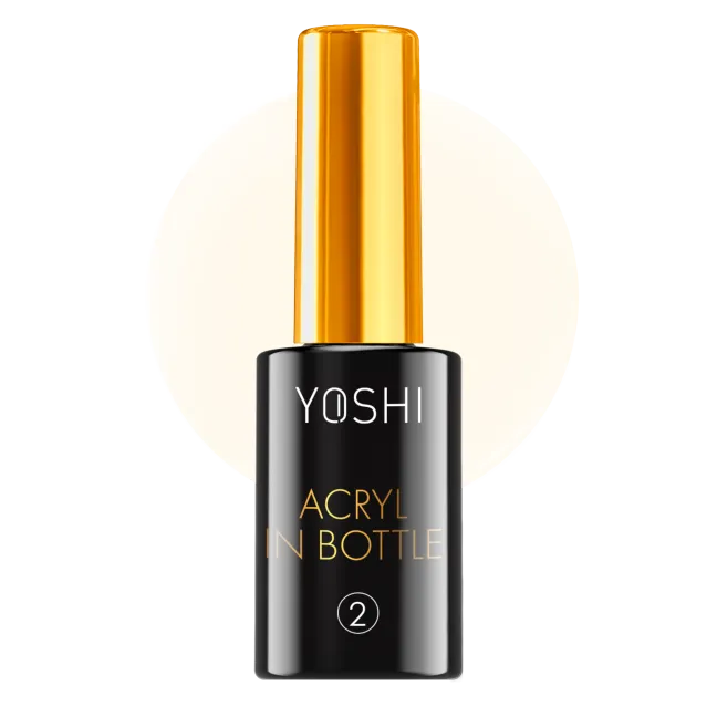 ACRYLIQ 2 Yoshi Nails 10ml– Sistema Acrilico Liquido UV/LED