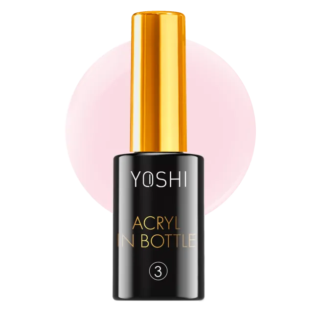 ACRYLIQ 3 Yoshi Nails 10ml– Sistema Acrilico Liquido UV/LED