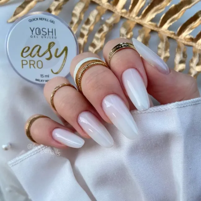EASYPRO MILKY WHITE Yoshi Nails 50ml – Builder Gel bianco latte