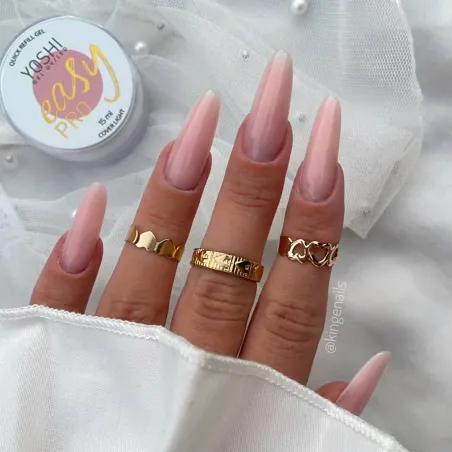 EASYPRO COVER LIGHT Yoshi Nails 50ml – Builder Gel cover nude