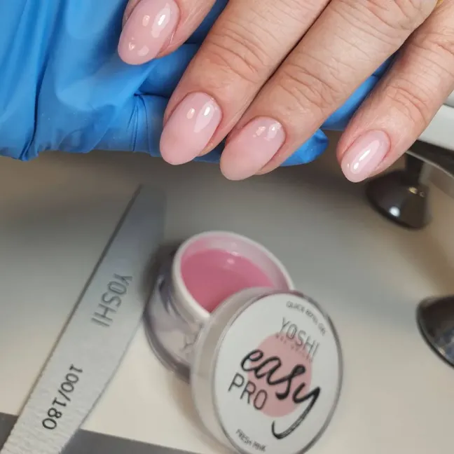 EASYPRO FRESH PINK Yoshi Nails 50ml – Builder Gel rosa lattiginoso