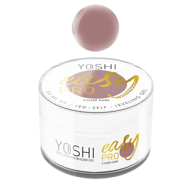 EASYPRO COVE DARK Yoshi Nails 50ml – Builder Gel rosa lattiginoso