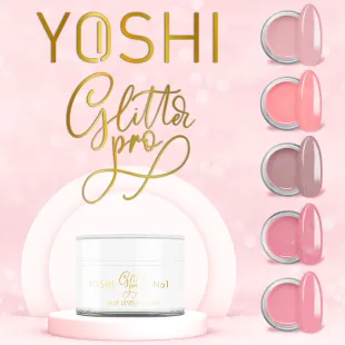 GLITTERPRO 2 Yoshi Nails 50ml – Builder Gel cover glitter 2