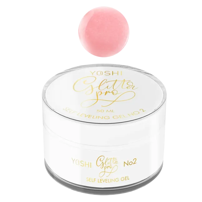 GLITTERPRO 2 Yoshi Nails 50ml – Builder Gel cover glitter