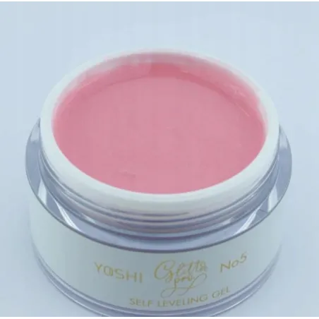GLITTERPRO 5 Yoshi Nails 50ml – Builder Gel rosa glitter