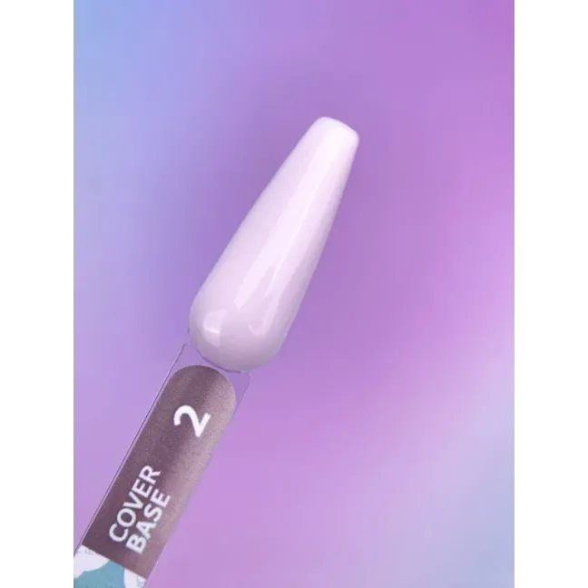 BASE COVER 2 YouAreCute 5ml - Base rinforzo unghie bianco rosato
