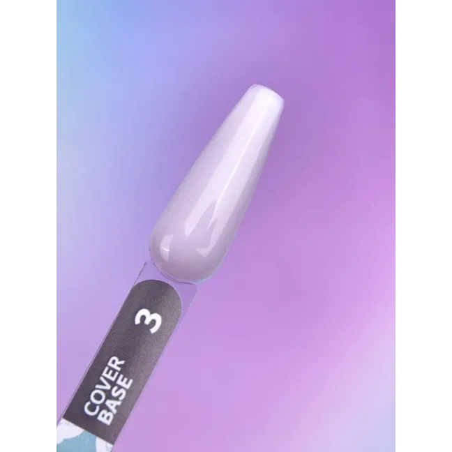 BASE COVER 3 YouAreCute 5ml - Base rinforzo unghie bianco beige