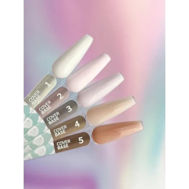 BASE COVER 5 YouAreCute 5ml - Base rinforzo unghie beige scuro