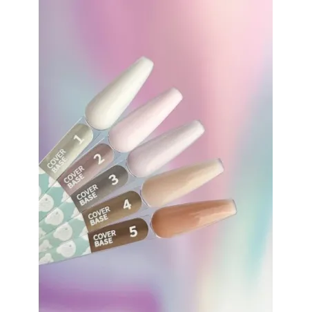 BASE COVER 5 YouAreCute 5ml - Base rinforzo unghie beige scuro