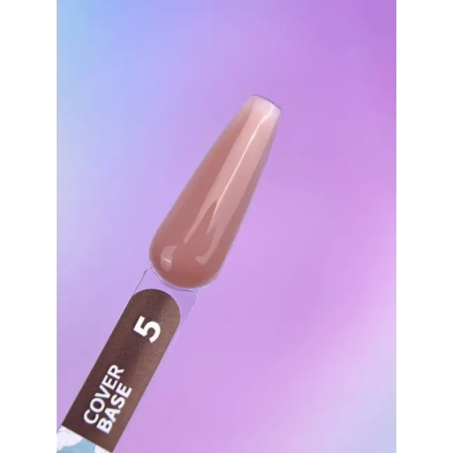 BASE COVER 5 YouAreCute 5ml - Base rinforzo unghie beige scuro