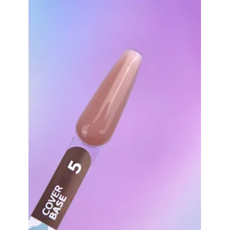 BASE COVER 5 YouAreCute 5ml - Base rinforzo unghie beige scuro