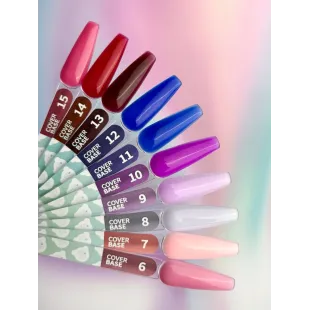 BASE COVER 7 YouAreCute 5ml - Base colorata per rinforzo unghie 2