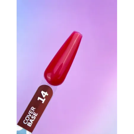 BASE COVER 14 YouAreCute 5ml - Base soak-off colorata rossa