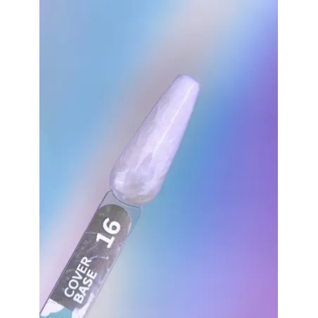 BASE COVER 16 YouAreCute 5ml - Base soak-off blu perla
