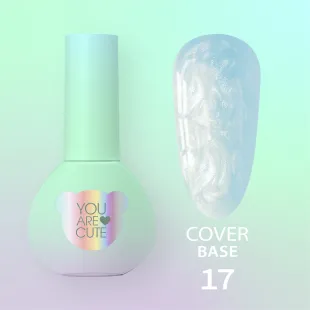 BASE COVER 17 YouAreCute 5ml - Base soak-off azzurro perla