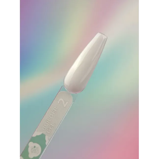 BUILDER Gel 2 YouAreCute 15ml – Gel Costruttore self leveling bianco per ricostruzione unghie