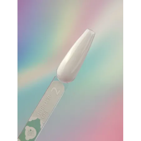 BUILDER Gel 2 YouAreCute 15ml – Gel Costruttore self leveling bianco per ricostruzione unghie