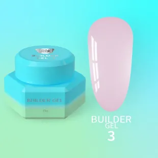 BUILDER Gel 3 YouAreCute 15ml – Gel Costruttore self leveling rosa per ricostruzione unghie
