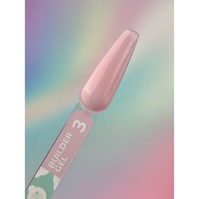 BUILDER Gel 3 YouAreCute 15ml – Gel Costruttore self leveling rosa per ricostruzione unghie