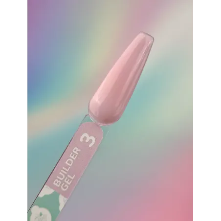 BUILDER Gel 3 YouAreCute 15ml – Gel Costruttore self leveling rosa per ricostruzione unghie