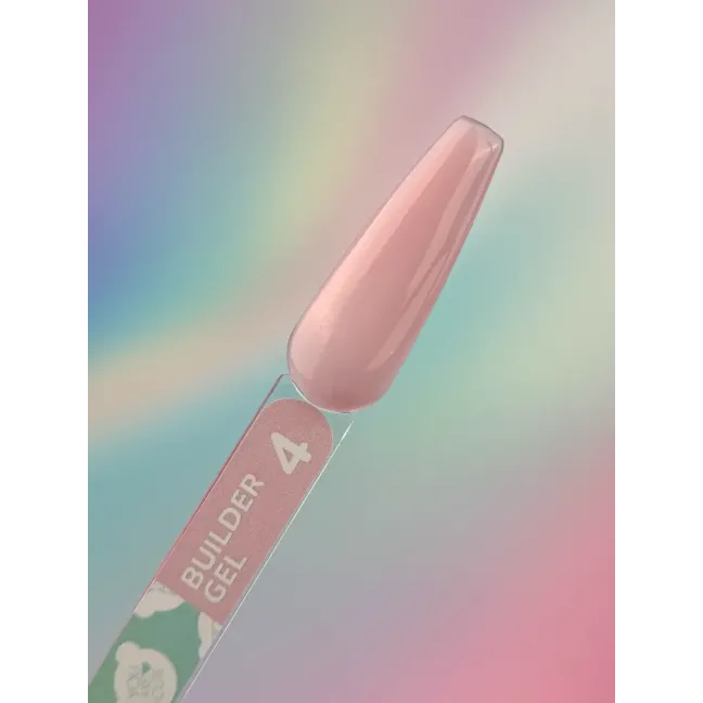 BUILDER Gel 4 YouAreCute 15ml – Gel Costruttore self leveling rosa scuro per ricostruzione unghie