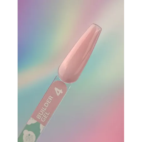 BUILDER Gel 4 YouAreCute 15ml – Gel Costruttore self leveling rosa scuro per ricostruzione unghie