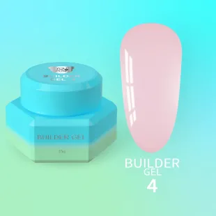 BUILDER Gel 4 YouAreCute 15ml – Gel Costruttore self leveling rosa scuro per ricostruzione unghie