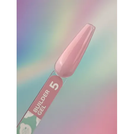BUILDER Gel 5 YouAreCute 15ml – Gel Costruttore self leveling rosa scuro per ricostruzione unghie