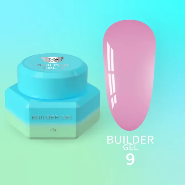 BUILDER Gel 9 YouAreCute 15ml – Gel Costruttore self leveling ciclaminoper ricostruzione unghie