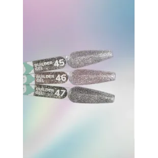 BUILDER Gel 47 YouAreCute 15ml – Gel Costruttore self leveling nero flashunghie 2