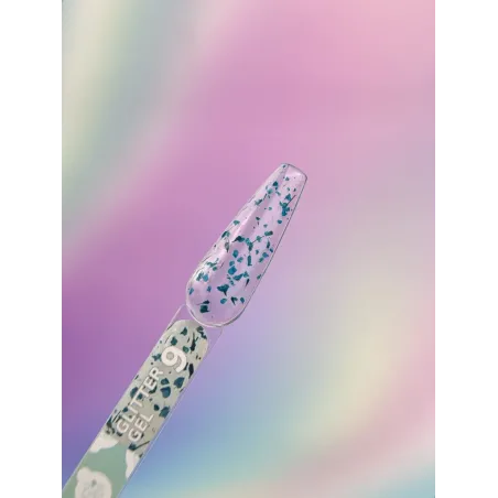 GLITTER GEL 9 YouAreCute 5ml – Gel decorativo fiori blu per nailart