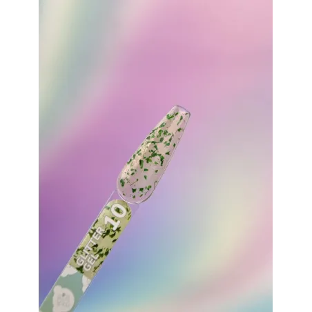 GLITTER GEL 10 YouAreCute 5ml – Gel decorativo fiori verdi per nailart