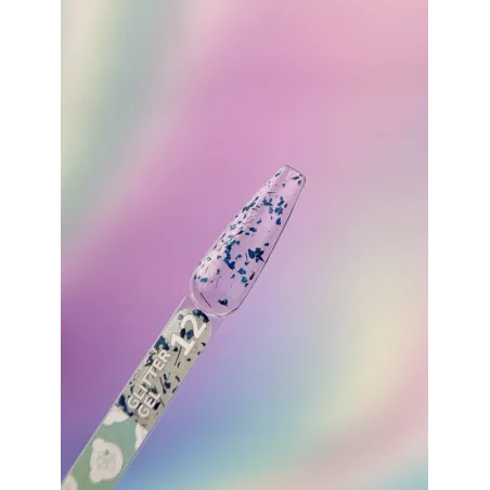 GLITTER GEL 12 YouAreCute 5ml – Gel decorativo fiori azzurri per nailart