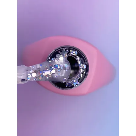 TOP STAR GLOW Youarecute 5ml– Finish sigillante con stelle argento senza dispersione