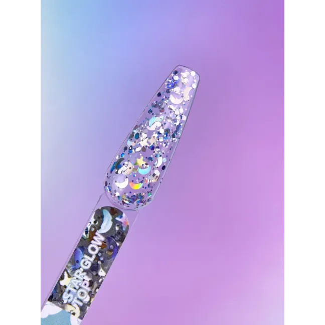 TOP STAR GLOW Youarecute 5ml– Finish sigillante con stelle argento senza dispersione