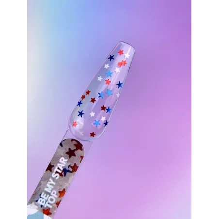 TOP BE MY STAR Youarecute 5ml– Finish sigillante con stelle multicolore senza dispersione