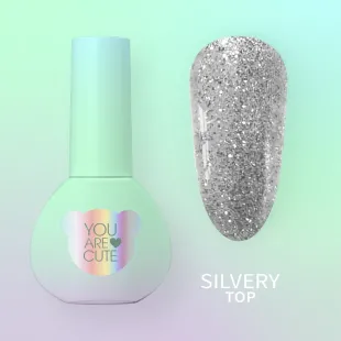 TOP SILVERY Youarecute 5ml– Finish sigillante flashing senza dispersione