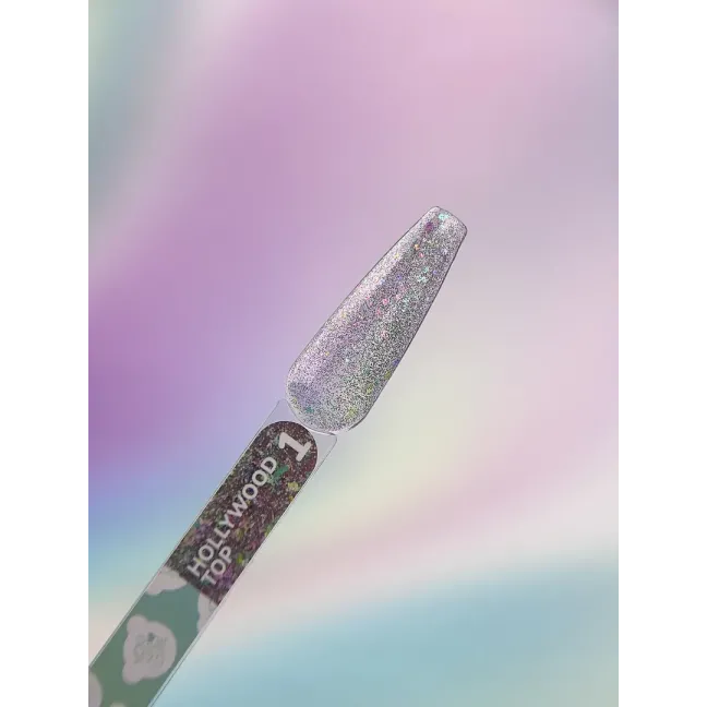 TOP HOLLYWOOD 1 Youarecute 5ml– Finish sigillante Flakes flashing senza dispersione